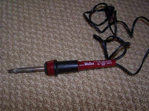Used Weller 7760 soldering iron with a used 4033-s heater tip stained glass ect