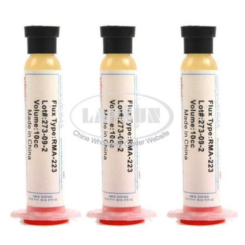 3pcs/lot Advanced Repair Tool Solder Soldering Paste 10cc Flux Grease RMA-223 US