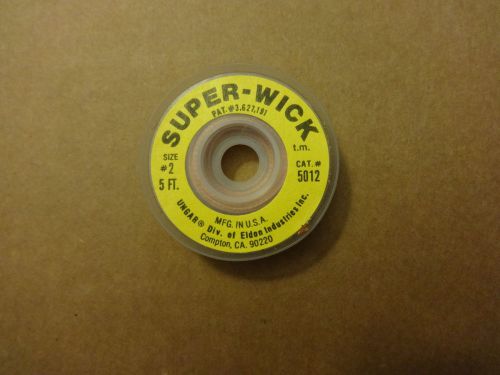 Super Wick Solder Removal 5&#039; (Cat # 5012)