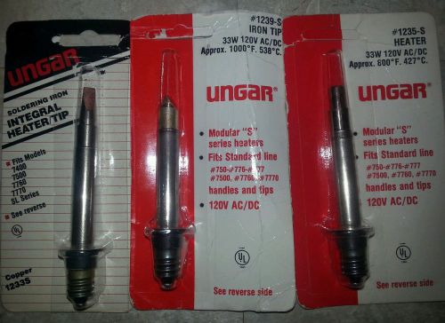 Ungar soldering iron tips 1233s 1239s 2235s