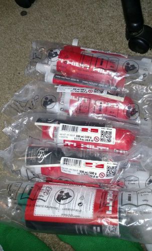 Qty 5 Hilti HIT-HY 200R Injectable Mortar