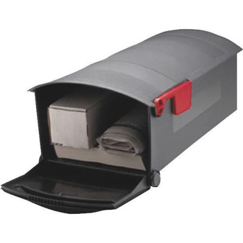 Rubbermaid rougneck polymer mailbox-blk c2 rubbermaid mailbx for sale