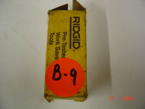 RIDGID DIE SET 3/8&#034;-16 UNC RH    NEW (NR) B-9