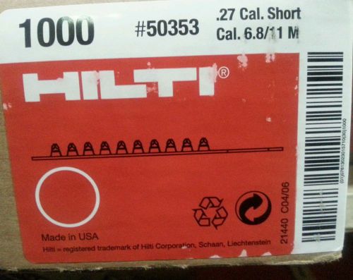 Hilti .27 caliber red strip shot(1000) free shipping for sale