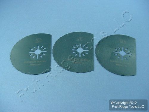 3 imperial blades 3&#034; metal wood fiberglass cutting segmented highspeed saw blade for sale