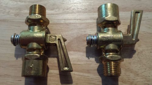 Arrowhead brass 1/4 npt male to 1/4 npt female valve - fuel shutoff - for sale