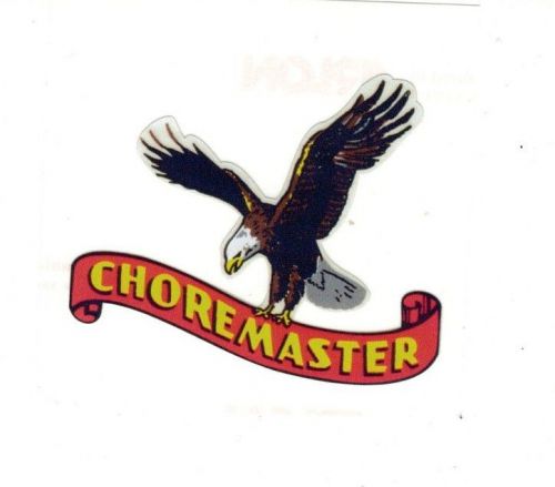 Choremaster Gas Engine Motor Hit &amp; Miss Decal Bald Eagle