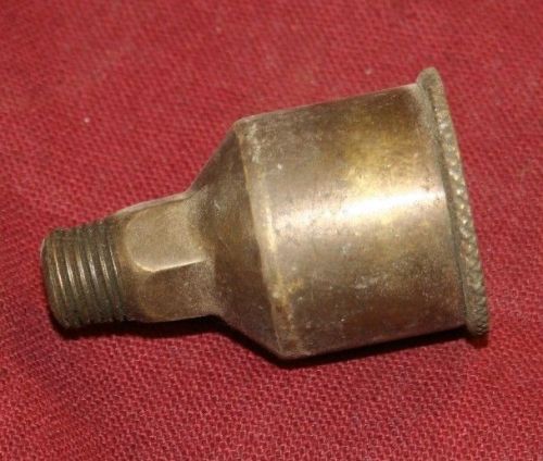 Brass grease cup oil hit &amp; miss gas steam engines motor 1/4 inch npt #8 for sale