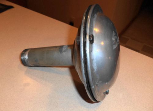 Ball muffler polished aluminum 1 1/4&#034; npt gas engine hit and miss for sale