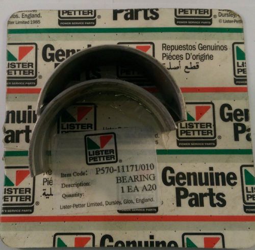 Lister petter centre main bearing for lr sr sw 0.010&#034; undersize 570-11171/010 for sale