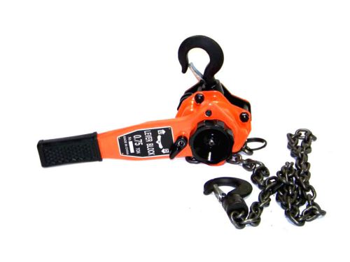3/4 ton lever block chain hoist ratchet type tools for sale