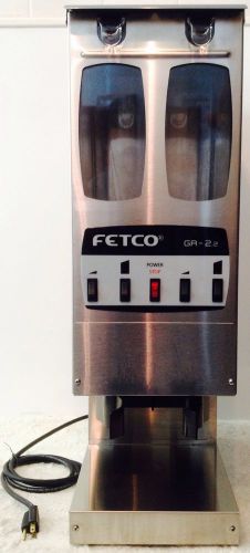 Fetco gr-2.2 dual hopper coffee grinder for sale