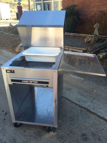 BKI Breading Table w Casters FirstQuality Used Equipment to Serve Your DeepFryer