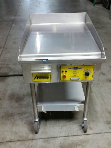Accu Temp Griddle, 24&#034;, Electric, Counter or Floor Model, #EGT208A24-100, NEW