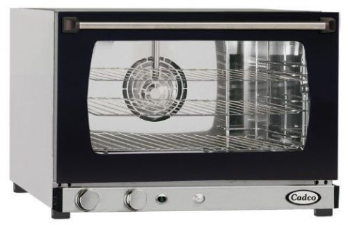 Cadco xaf-113 linechef stefania manual convection oven - (3) 1/2 pan cap. for sale