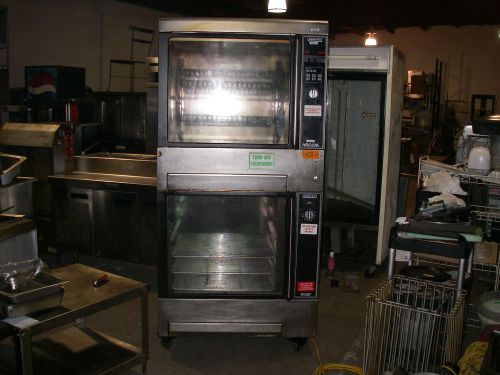 Hobart Model HRO-330 Electric Rotisserie Oven &amp; Warmer Model W-330 Cooks 35 BPH