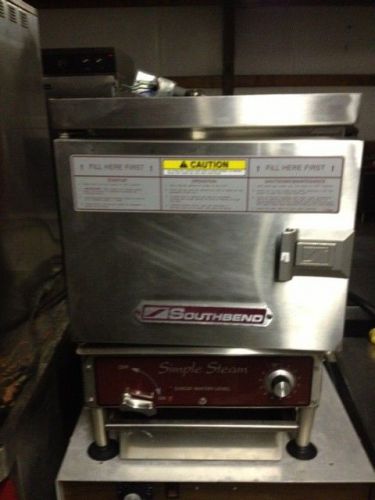 Southbend countertop boilerless steamer 5 pan- electric -ez-3 for sale