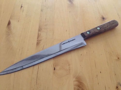 Vintage Ekco Flint Vanadium Arrowhead Carving Knife 12&#034; Long Blade 8&#034;