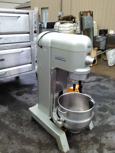 HOBART 60qt Bakery,Pizza,Dough Mixer H-600 Single Phase /2hp/working order