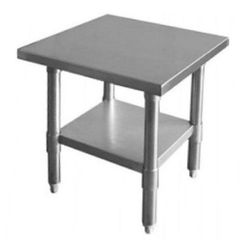 Commercial Work Table Stainless Steel Heavy Duty NSF Approved 24&#034; x 30&#034;