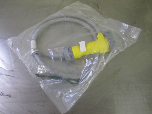 Automated controls &amp; systems hubbell yellow 20 amp pin &amp; sleeve drop cord for sale