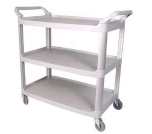 3 tier grey catering cart bus cart - heavy duty for sale