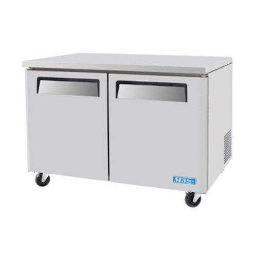 NEW Turbo Air 48&#034; M3 Series Stainless Steel Undercounter Freezer - 2 Doors!!