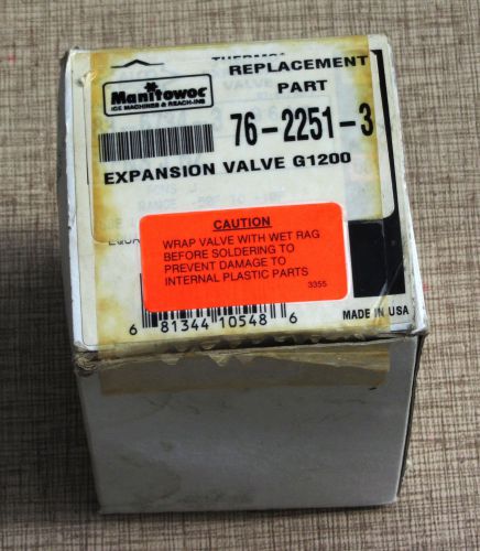 MANITOWOC Ice machine TXV 76-2251-3 G1200 R-502/R-404A **NOS**