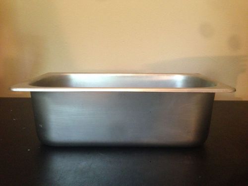 12 x 6 x 4 Stainless Steel Steam Table Pan - 6 Available - Great Condition