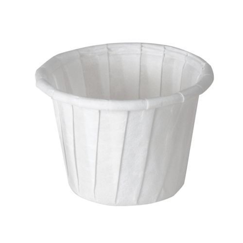 Solo Souffle Cups, .75 oz., White, Paper, 5000/CS, 075-2050