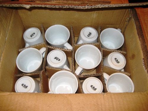 Lot of 24 CAC China Small Coffee/Tea Cups, NEW, SUPER DEAL, TREMENDOUS SAVINGS!