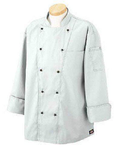 Executive chef coat white jacket c070302 dickies 34 new for sale