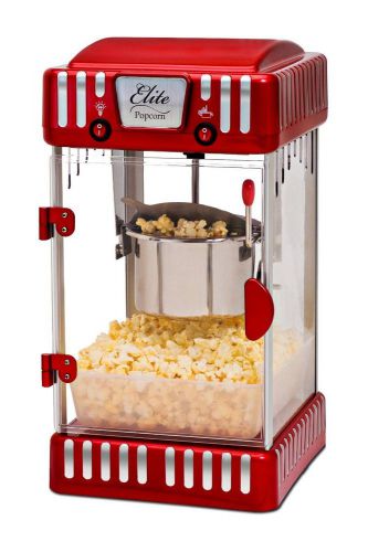 MaxiMatic EPM-250 EliteTabletop Retro-Style Kettle Popcorn Popper Machine