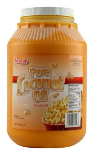 New colored coconut oil, 1 gallon, popcorn popping oil for sale