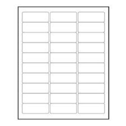 300 BLANK 1&#034;x 2-5/8&#034; White Mailing Name Address Printer Labels 10 Sheets