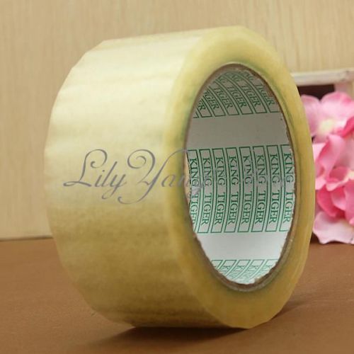 Packing Shipping Carton Case Sticky Fragile Clear Sealing Box Tape Adhesive 80M