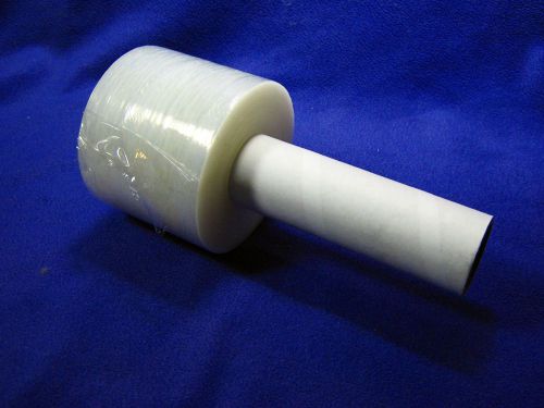 2 rolls clear stretch wrap film extended core bundling film- 3&#034; 1000ft. 80gauge for sale