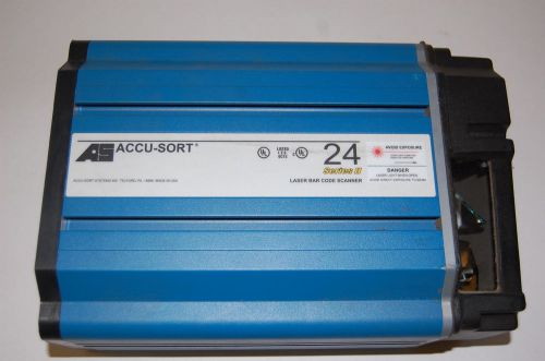 5 LOT Accu-Sort 24i  II 300-3000 Scan/sec 650nm Laser Bar Code Line Scanner