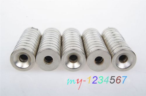 10pcs disc round rare earth permanent d10x3mm hole 3mm nd-fe-b neodymium for sale