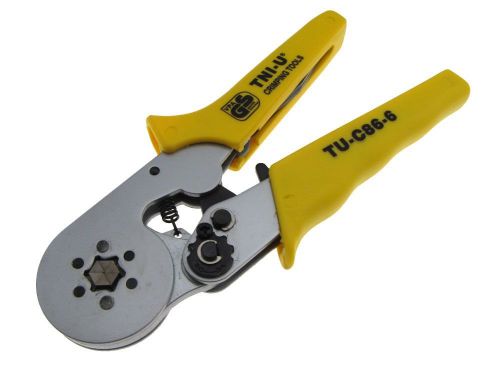 HQ Ratchet crimping pliers tool for Wire Ferrules End Sleeves 6h