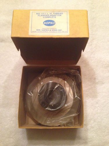 Sopko grinding wheel adapter - no.4.5-i  l.h. thread flanged adapter complete for sale