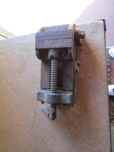 Vintage Milling Machinist Drill Adjustable Press Vise