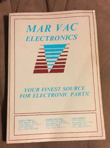 Mar Vac Electronics Parts Book