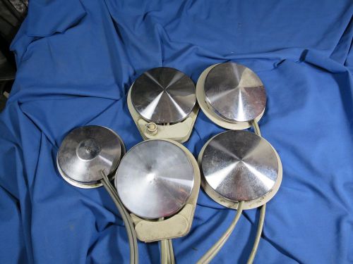 Lot of 5 air activated foot controls for dental use