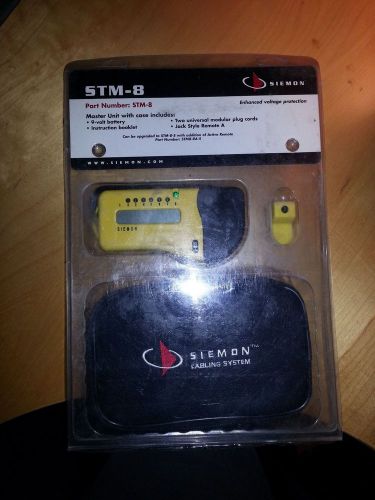 Siemon stm8 cable tester network data stm-8 for sale
