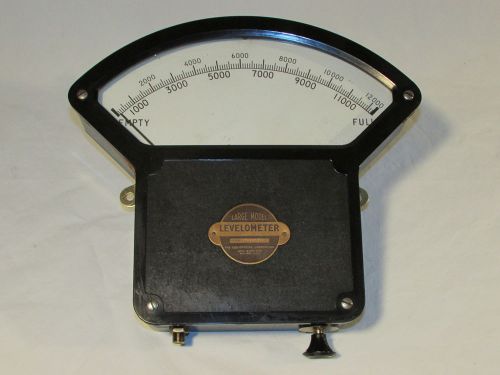 Vtg industrial levelometer the liquidometer corp long island city n.y. steampunk for sale