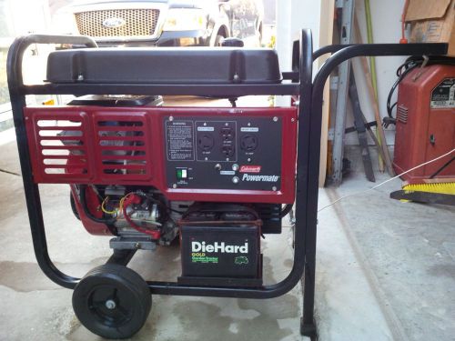 Portable generator, coleman powermate vantage 7000 for sale