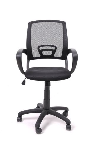 FurnitureR Adjustable Home Office Computer Chair  Swivel (BLACK\ORANGE\RED)
