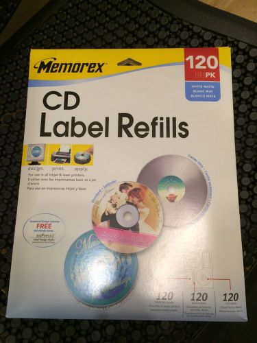 Memorex 3202-0424 Cd Label Refills (32020424)