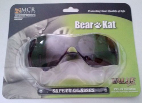 Bear kat safety glasses uv protection stylish new! gray lens for sale